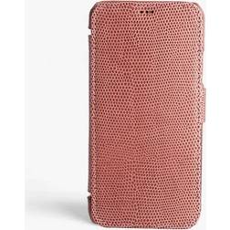 The Case Factory iPhone 11 Pro Max Plånboksfodral Lizard Rosa
