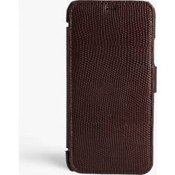 The Case Factory Lompakkokotelo iPhone 11 Pro Max Lizard Brown