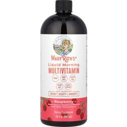 MaryRuth's Liquid Morning Multivitamin, Sugar Free, Raspberry, 32