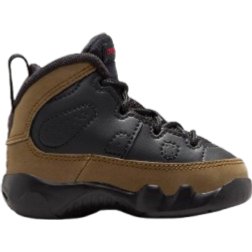 NIKE Jordan 9 Retro TD - Black/Light Olive/True Red