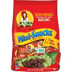 Sun-Maid Raisins Mini Snacks 170g 12st 1pakk