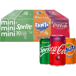 Coca-Cola Flavors Mini Cans Variety Pack 7.5oz 30pcs