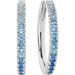 Sif Jakobs Ellera Grande Earrings - Silver/Blue