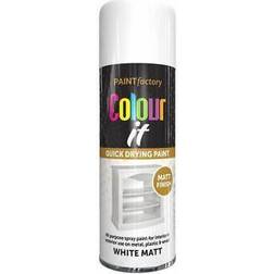 Rapide Professional All Purpose Spray Paint White Matt 400ml