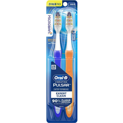 Oral-B Pro-Health, Pulsar Battery Powered Toothbrush, Medium, 2 Pack