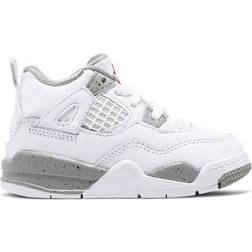 Nike Air Jordan 4 Retro TD - White/Tech Grey/Black/Fire Red