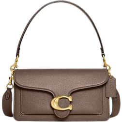 Coach Tabby Shoulder Bag 26 - Pebbled Leather/Brass/Dark Stone