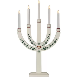 Star Trading Elias White Adventsljusstake 35cm