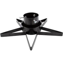 Harbour Housewares Star Shaped Black Christmas Tree Stand 35.5cm