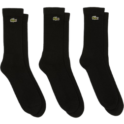 Lacoste Sport Socks Unisex 3-pack - Black