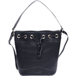 Adax Elena Bucket Bag - Black