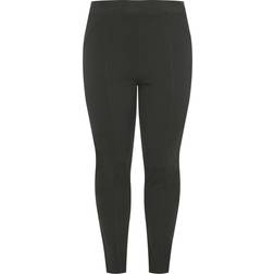 Yours Ponte Premium Stretch Trousers - Black