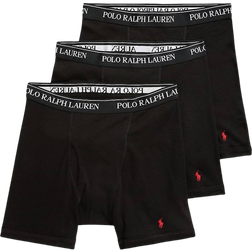 Polo Ralph Lauren Men's Classic Boxer Briefs 3-pack - Black