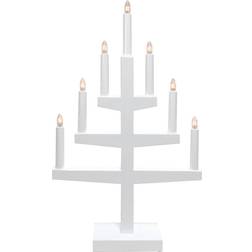 Star Trading Staircase 7L White Candle Bridge 34cm