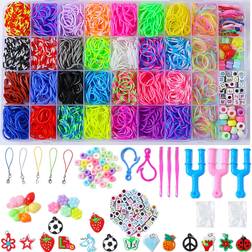 JIYAKO Rubber Band Bracelet Kit 2200+