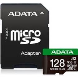 Adata 128 GB Speed Plus MicroSDXC Minneskort