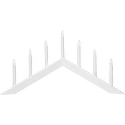 Star Trading Arrow White Adventsljusstake 69cm