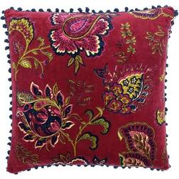 Paoletti Malisa Complete Decoration Pillows Red (50.8x50.8cm)