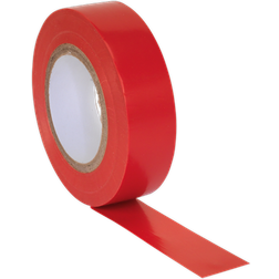 Sealey ITRED10 PVC Insulating Tape Pack of 10pcs 20000x19mm