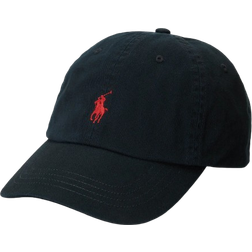 Polo Ralph Lauren Chino Baseball Cap - Black/Red