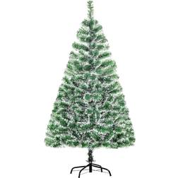 Homcom Snow Tipped Green Christmas Tree 150cm