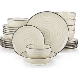 Vancasso Handmade Stoneware Dinner Set 24pcs