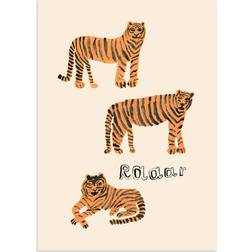 Postery Tiger's Roar 30 x 40 Poster