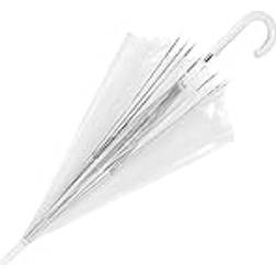 Perletti Automatisk paraply transparent huva 99 cm, Flerfärgad, único