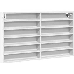 vidaXL 847940 White Wall Cabinet 100x58cm