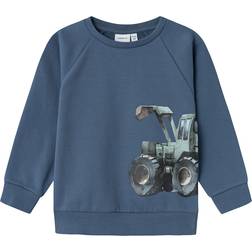 Name It Kid's Regular Fit Sweatshirt - Bering Sea