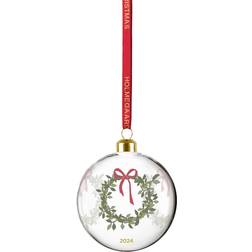 Holmegaard Christmas Ball 2024 Transparent Christmas Tree Ornament 8.5cm