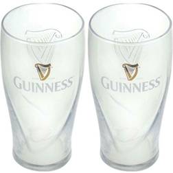 Guinness Logo Beer Glass 1.14cl 2pcs