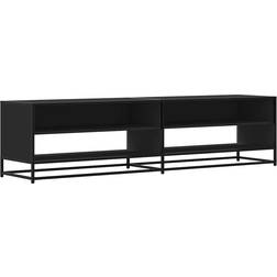 vidaXL 3300800 Black TV Bench 180.5x46cm