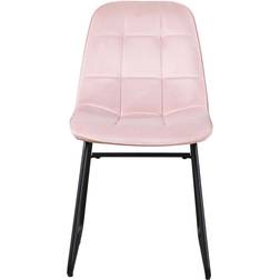 SECONIQUE Lukas Pink Kitchen Chair 81cm 2pcs