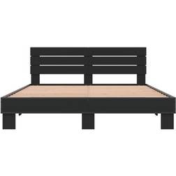 vidaXL Wood Metal Sengeramme 163x203cm