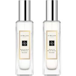 Jo Malone English Pear & Freesia + Peony & Blush Suede Cologne Scent Pairing EdC 2x30ml