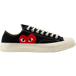 Converse x PLAY Comme des Garçons Chuck 70 Low Top - Black/White/High Risk Red