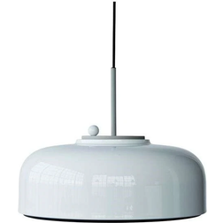 Please Wait to be Seated Podgy White Pendant Lamp ∅ 42cm