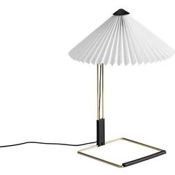 Hay Matin Chrome/White Table Lamp 38cm