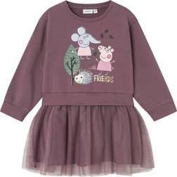 Name It Peppa Pig Dress - Arctic Dusk