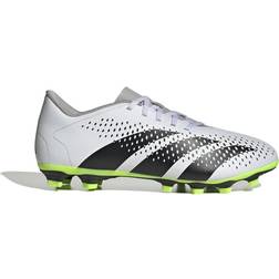 Adidas Predator Accuracy.4 Flexible Ground Boots - Cloud White/Core Black/Lucid Lemon
