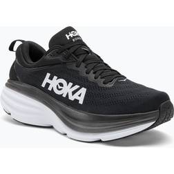 Hoka Bondi 8 Men's Shoes - Black/White