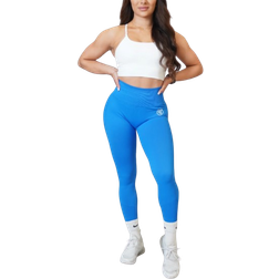 Gtech Valiant Seamless Contour Scrunch Tights - Blue