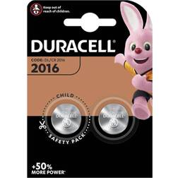 Duracell CR2016 Compatible 2-pack