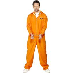 Smiffys Adult Men's Escaped Prisoner Costume