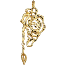 Jane Kønig Leaf Drop Earring - Gold