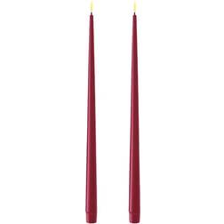 Deluxe Homeart Real Flame Magenta LED-lys 38cm 2stk