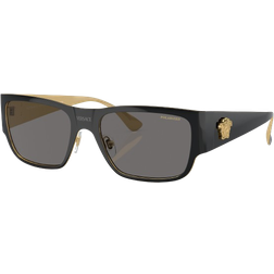 Versace Hombre Sunglass VE2262 - Polarized Gris Oscuro