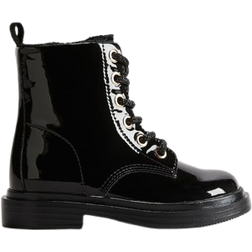 H&M Girl's Lace-Up Boots - Black