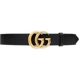 Gucci GG Marmont Thin Belt - Black